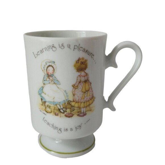 Vintage Holly Hobbie Egg Cup and Foot Cup - Picture 2 of 6